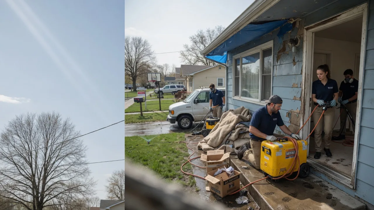 Basement Flood Cleanup in Rankin, IL near me